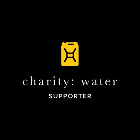 charity water logo|CHAR ITY: WATER BRAND USAGE GUIDE.